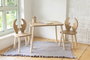 Hanah Home Conjunto de Mesa y Silla Infantil - Marrón
